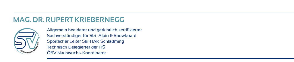 Header Rupert Kriebernegg